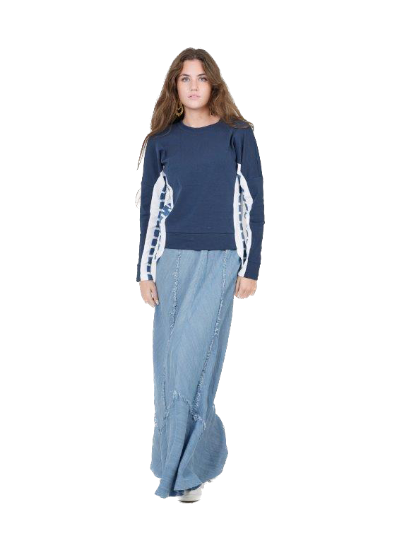 DEJ-SB3CM8195T DENIM TOP