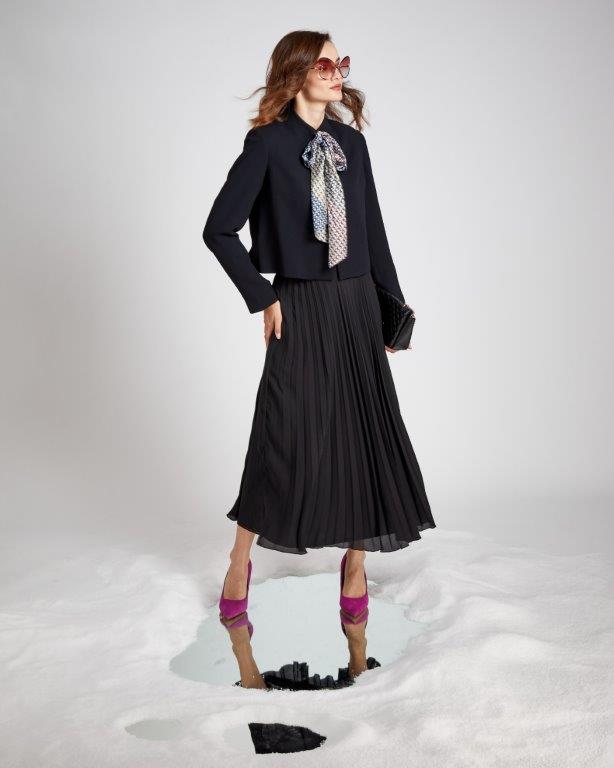 NOI-99 BLACK NECK TIE JACKET