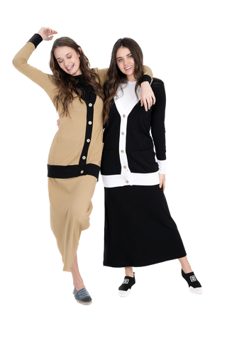 GIN-SB3CPT4823LC BLACK&WHITE TOP