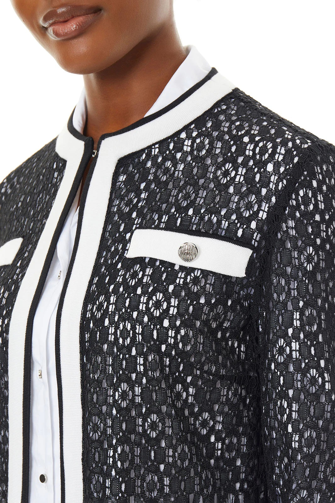 MGW-L9971AC BLACK&WHITE JACKET 2X