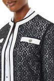 MGW-L9971AC BLACK&WHITE JACKET 2X