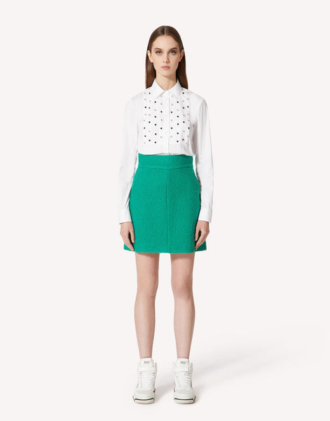 RDV-2R3ABL150ES WHITE STUDS SHIRT