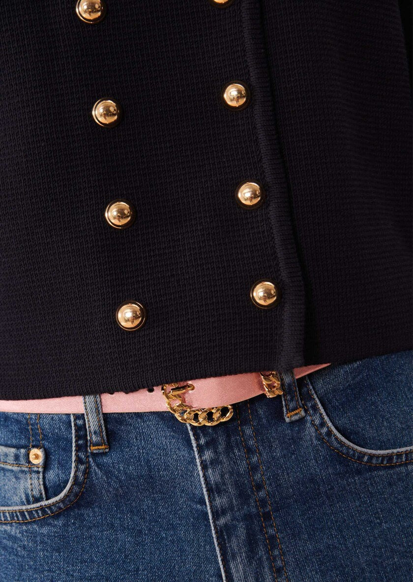TAJ-TRGIL05TR657 GARRY NAVY CARDIGAN 1
