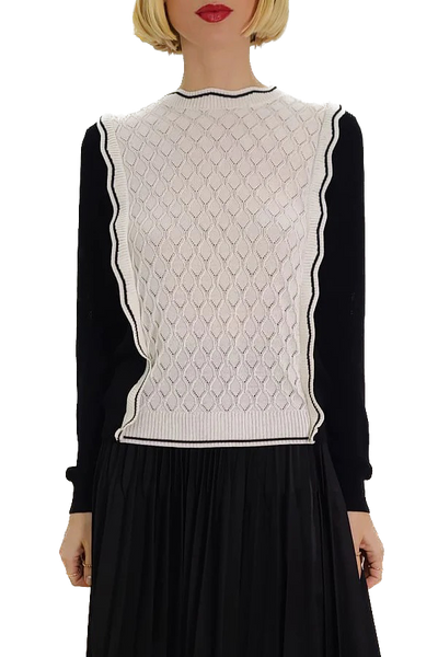 NCY-L62047 BLACK&WHITE TOP