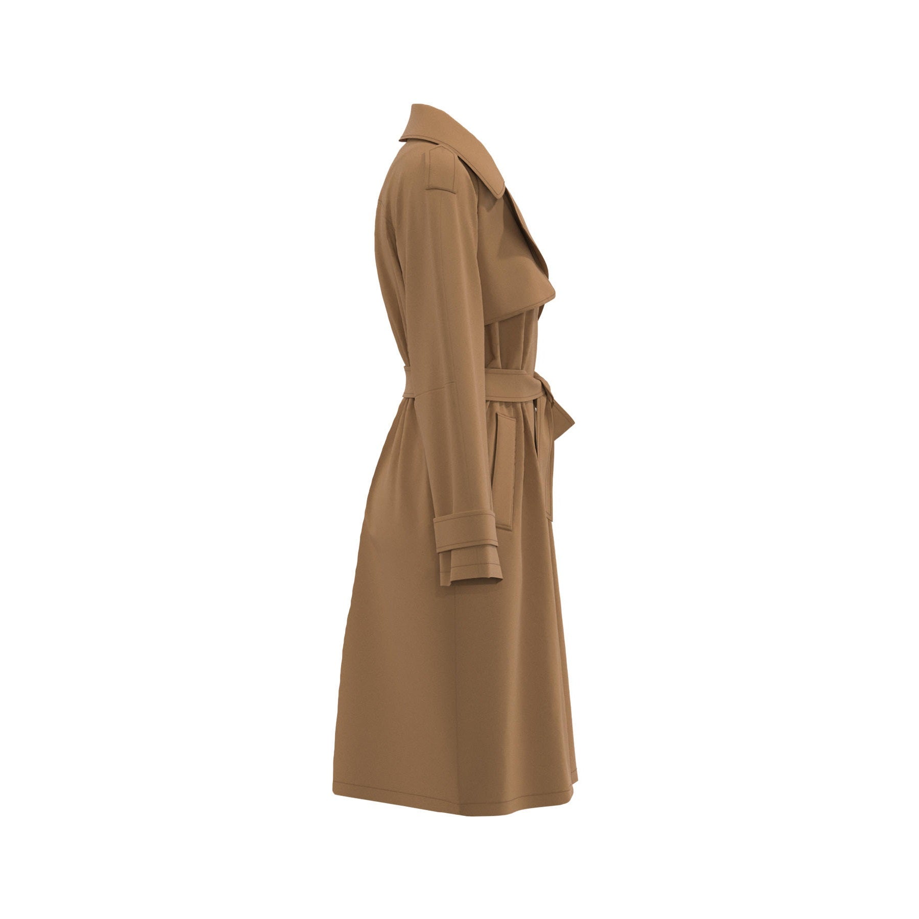 EBM-23502101352 SABATO CAMEL COAT