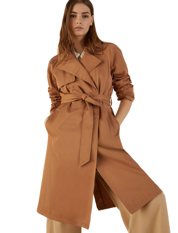 EBM-23502101352 SABATO CAMEL COAT