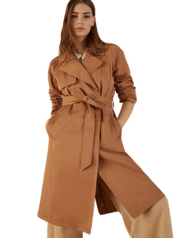 EBM-23502101352 SABATO CAMEL COAT