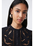SUN-S23C07124 LONATA BLACK BLOUSE 0