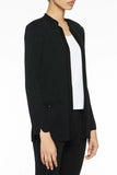 MGW-LJ01 BLACK KNIT JACKET