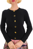 NCY-L62040 BLACK CARDIGAN
