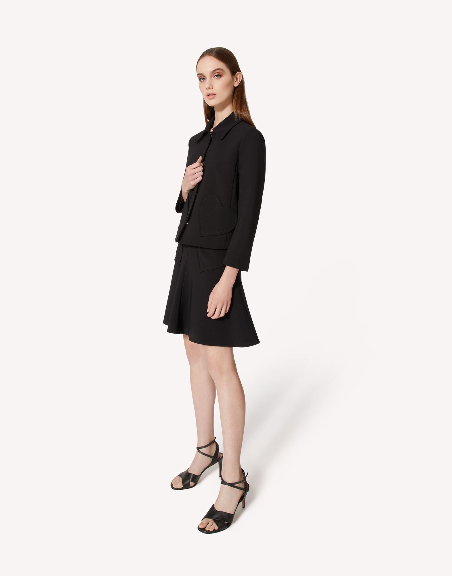 RDV-2R3CED855LB BLACK HRT PKT JACKET