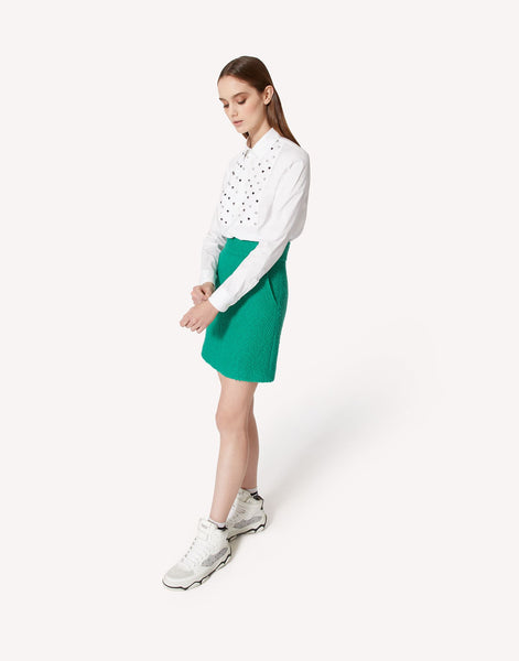 RDV-2R3ABL150ES WHITE STUDS SHIRT