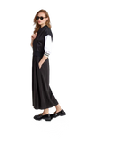 NOI-7298-A BLACK SLEEVELESS BOMBER