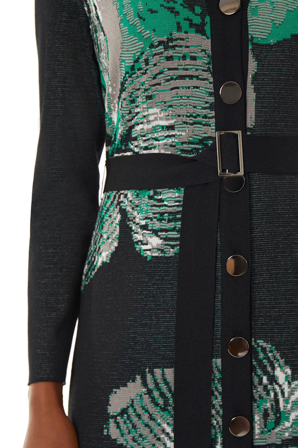 MGW-9907E BLACK&GREEN DRESS