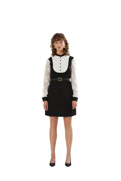CTE-DS259 485-602 01-10 BLK&WHT DRESS
