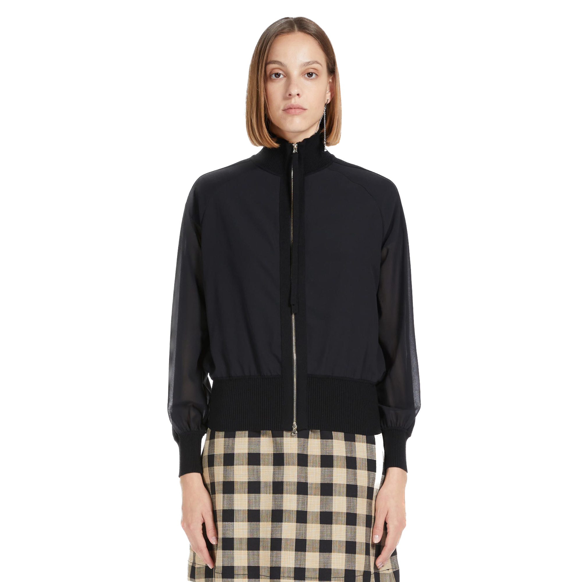 MRL-23319103312 INCANTO BLK JACKET
