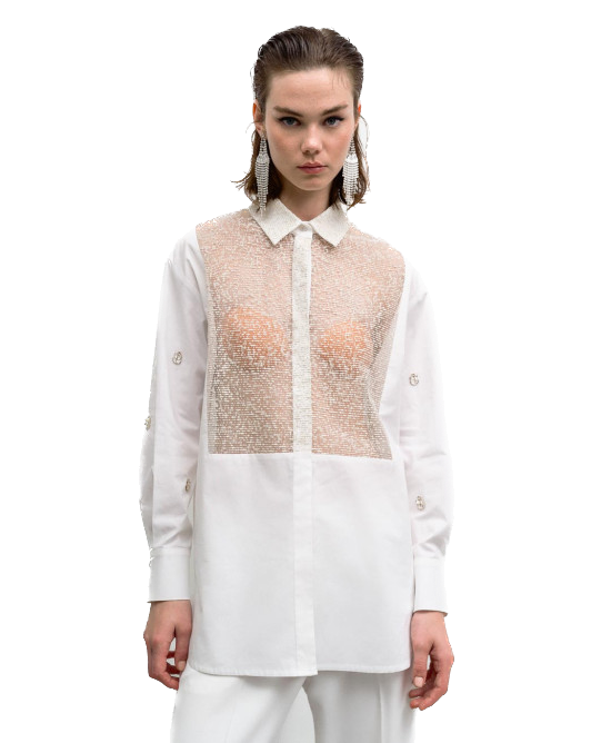 ACC-33-7045-118 WHITE BLOUSE