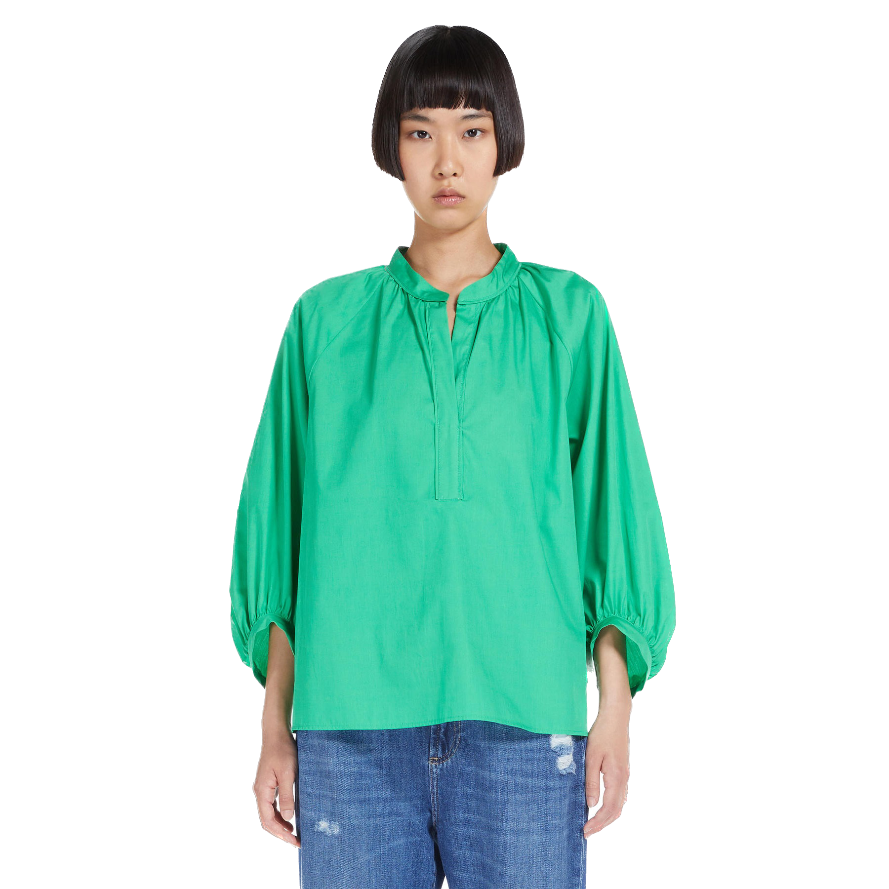 MRL-2331111834 COTONE GREEN BLOUSE