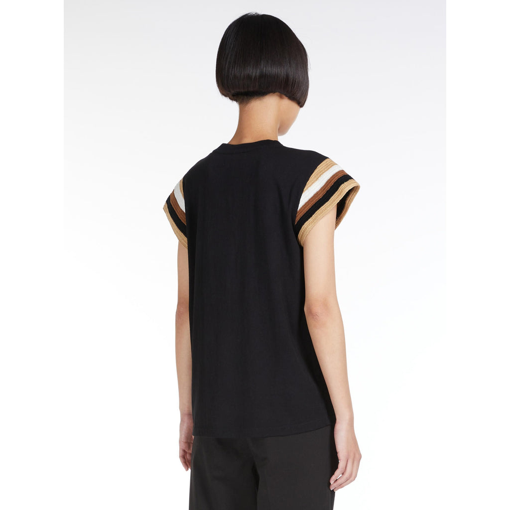 MRL-23397101342 SULTANO BLK T-SHIRT