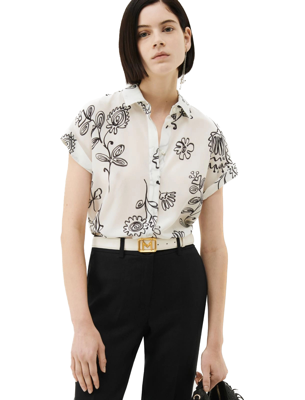 MRL-2331111132200 SFINGE BLACK SHIRT