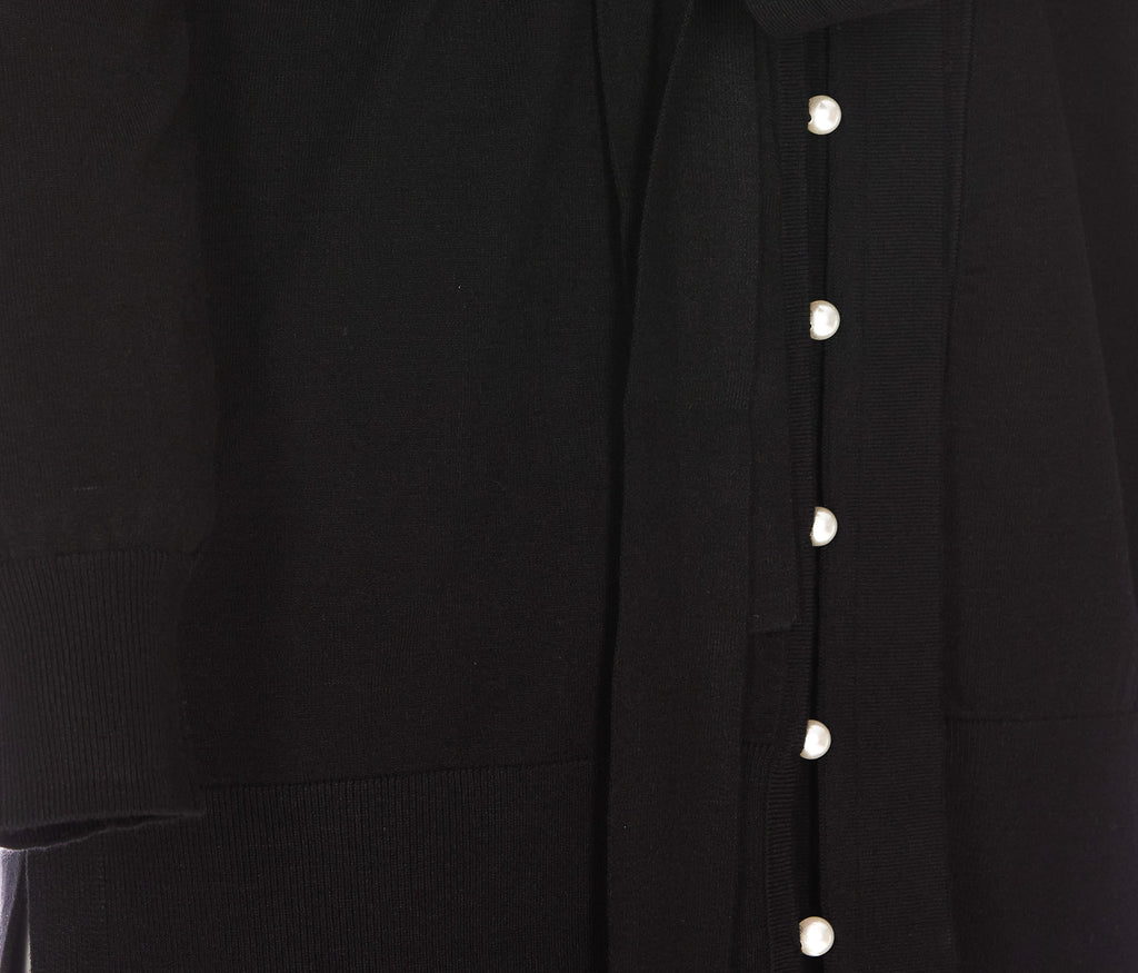 TW-231TP3482 BLACK CARDIGAN