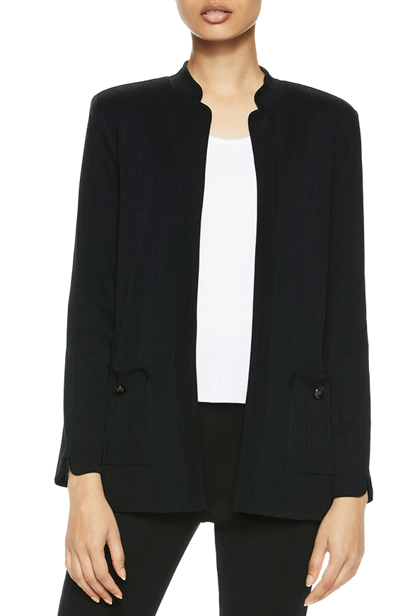 MGW-LJ01 BLACK KNIT JACKET