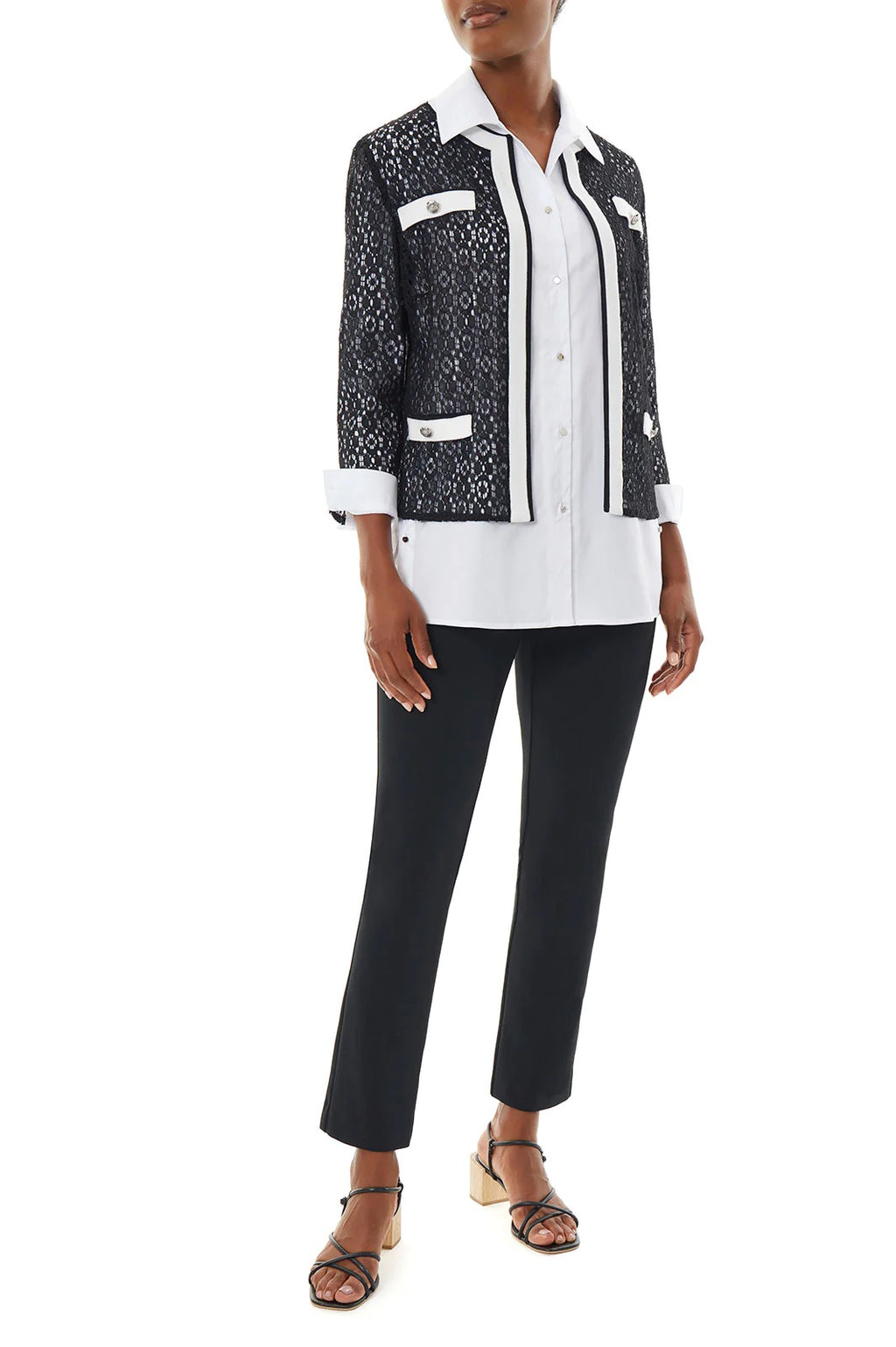 MGW-M9971AC BACK&WHITE JACKET