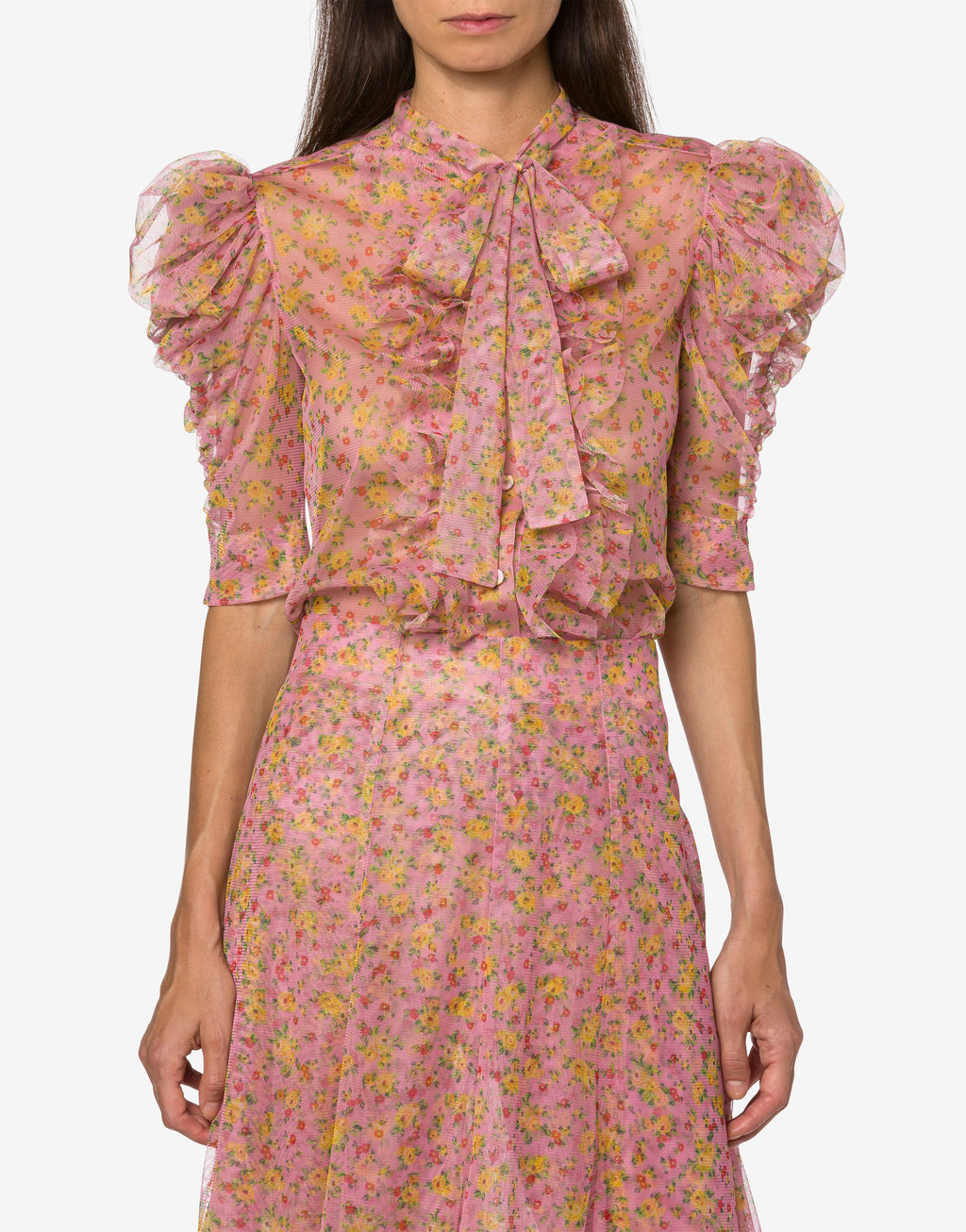 PHY-0205&0116 PINK FLORAL PRINT SET