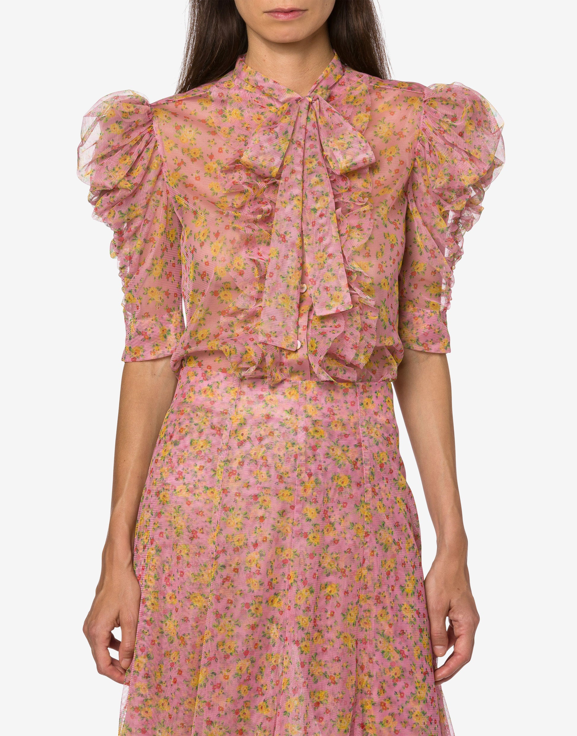 PHY-0205&0116 PINK FLORAL PRINT SET