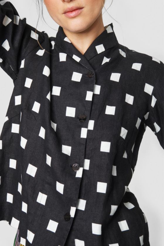 BKR-13331 BACK&WHITE JACKET