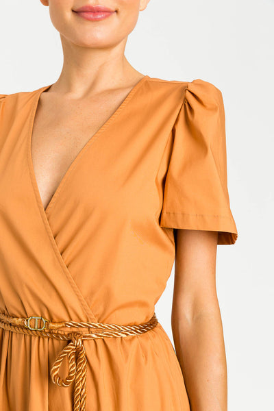 TWS-231TT2042 ORANGE DRESS