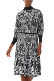 MGW-9909E BLACK&WHITE DRESS