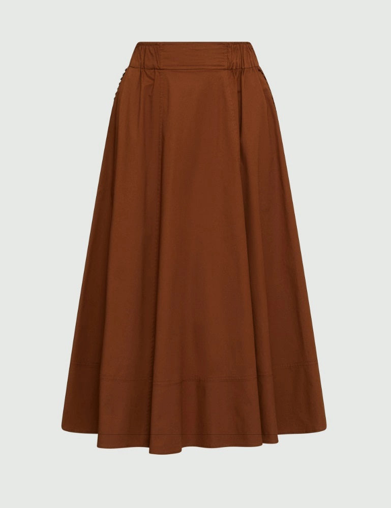 MRL-23310102342 ANEMONE BRN SKIRT