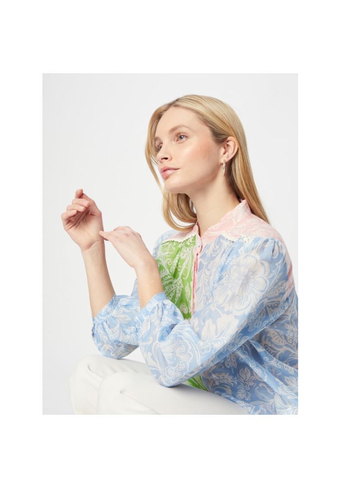 MRL-23311332200 DATTERO BLUE SHIRT