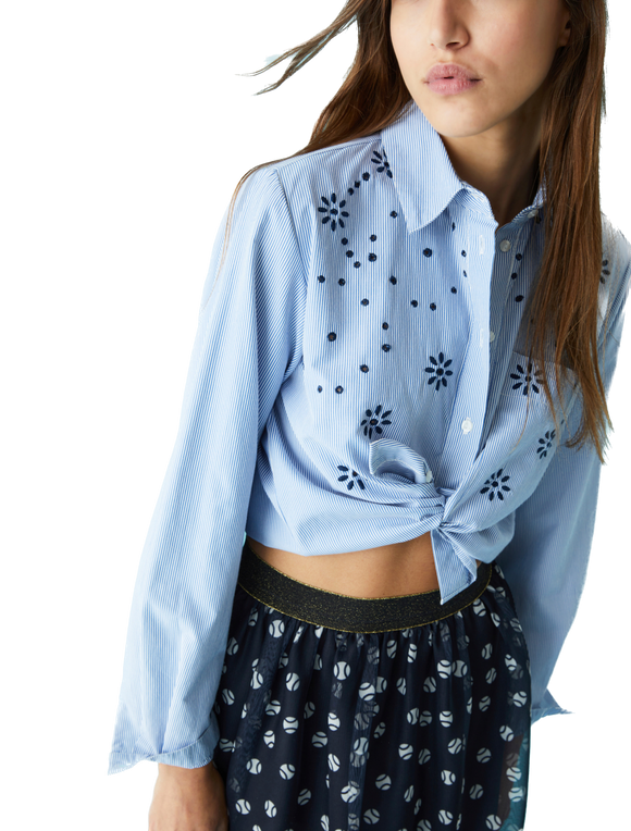 IBL-2371110431200 ACERBO BLUE SHIRT