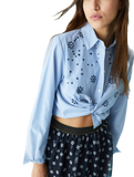 IBL-2371110431200 ACERBO BLUE SHIRT