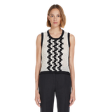 RL-23336101322 FADO2 BLK&WTE VEST