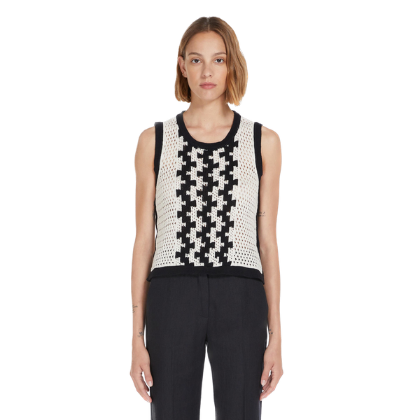 RL-23336101322 FADO2 BLK&WTE VEST