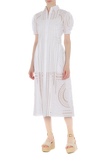 ABF-0474 WHITE DRESS